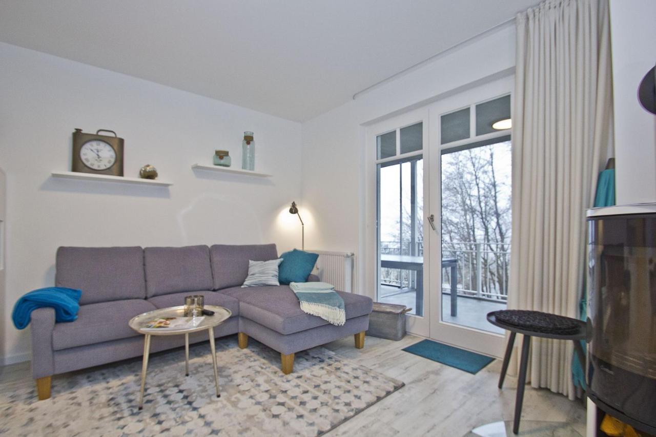 Ferienresidenz Zwei Bodden Fewo2-8 - Balkon, Sauna, Kamin Lietzow Exterior foto