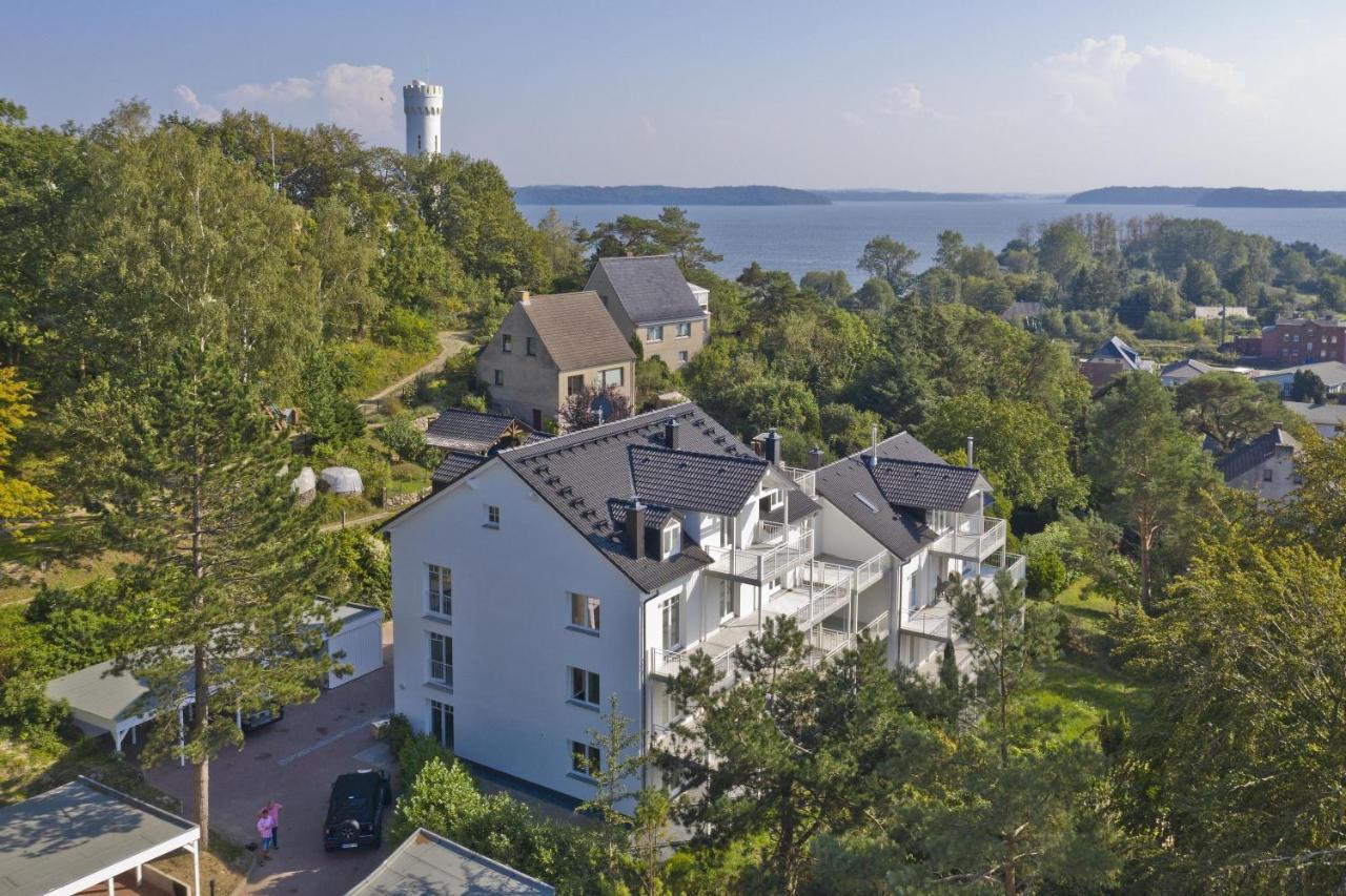 Ferienresidenz Zwei Bodden Fewo2-8 - Balkon, Sauna, Kamin Lietzow Exterior foto
